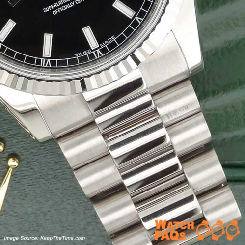 Rolex Polished Center Links President Daydate